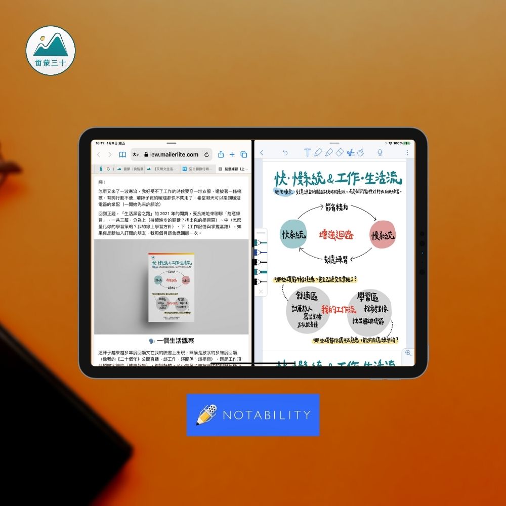 Notability iPad 筆記應用