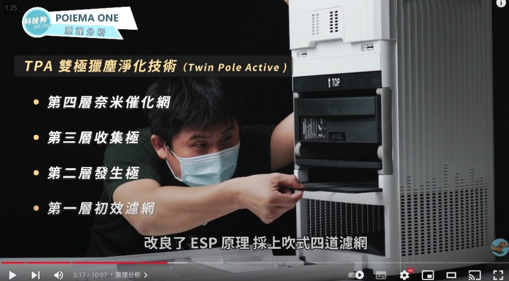 POIEMA ONE 空氣淨化器 1 個月開箱:真正的無耗材空氣清淨機,什麼是 TPA 靜電集灰塵? 18 科技狗 POIEMA ONE 評測開箱 2