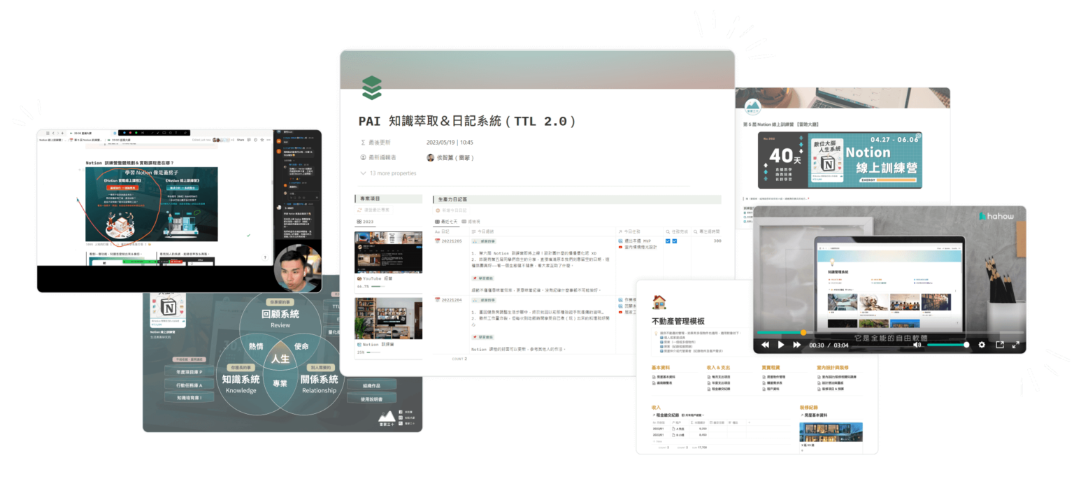 給想學好 Notion 的你:最完整的中文學習資源、課程服務