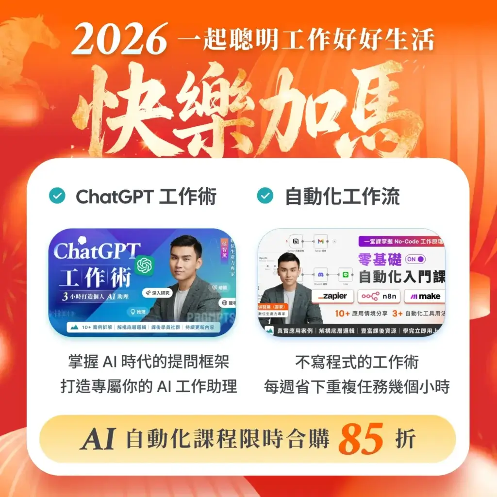 AI 越來越強,我們怎麼選科系?哪些職業最危險? 3 newyear1 1