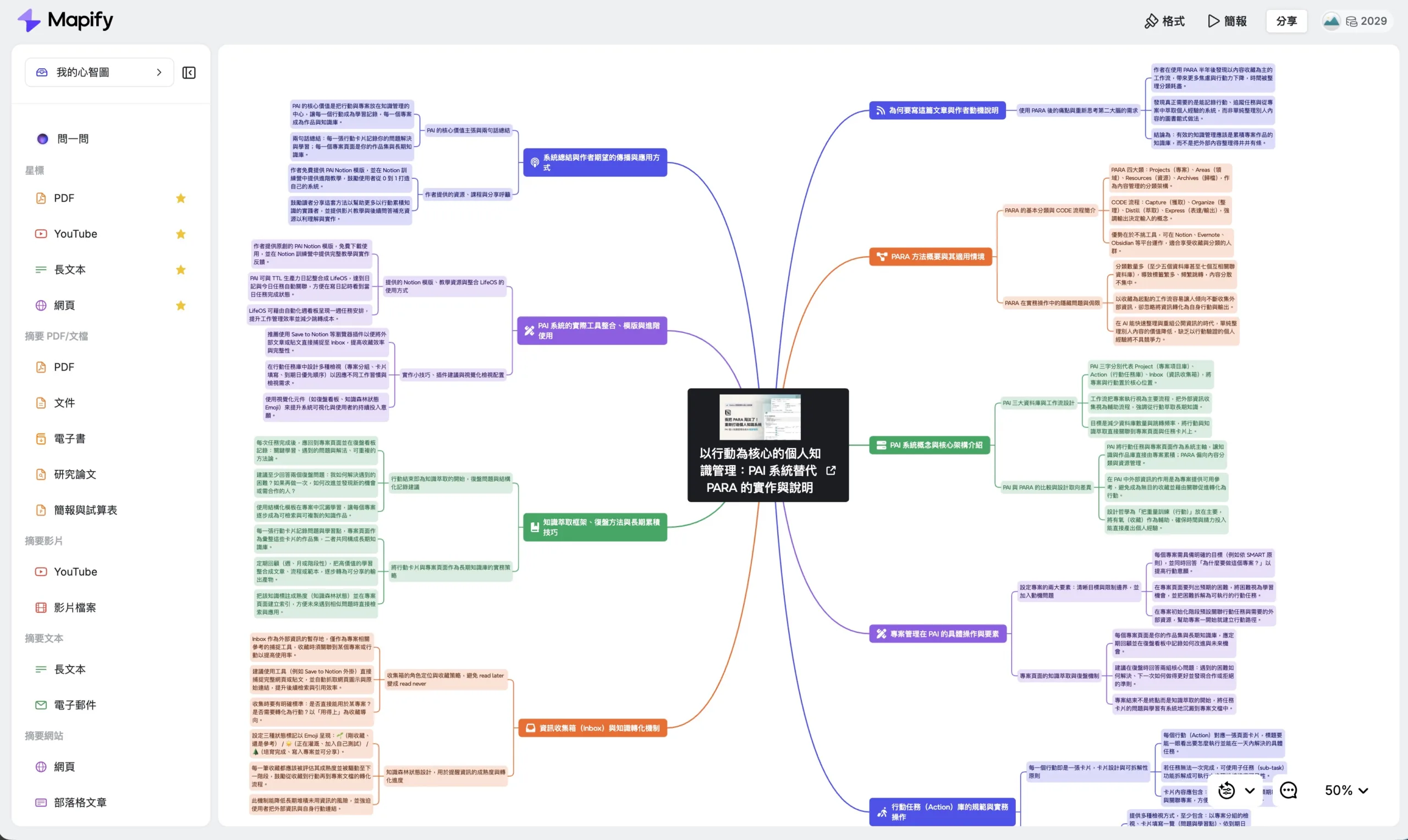 資料一堆消化不完?試試看 AI + 心智圖的快樂感:Mapify + Xmind 實測心得 4 CleanShot 2025 12 03 at 22.28.13@2x scaled