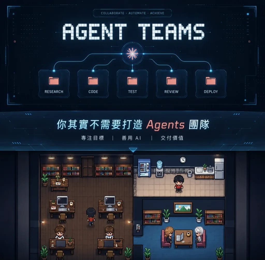 為什麼一般人不需要刻意打造 AI Agent Team? 1 c1f352d3 b21b 47b4 97b5 2616ba434427